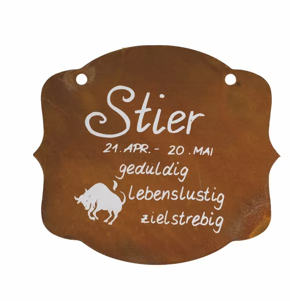 Stier - Rosttafel - Sternzeichen